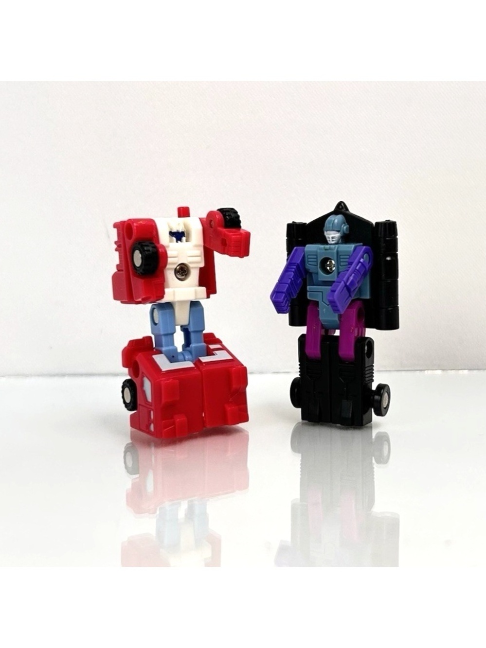 Vintage Transformers G1 Micromaster Moonrock + Fireshot Parts Incomplete